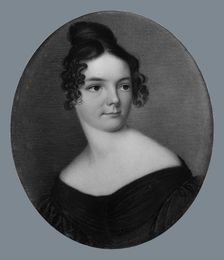 Portrait of a Lady, 1834. Creator: James Passmore Smith