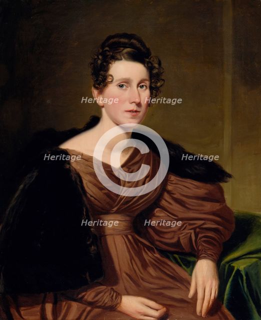 Portrait of a Lady, 1836. Creator: Charles Loring Elliott.