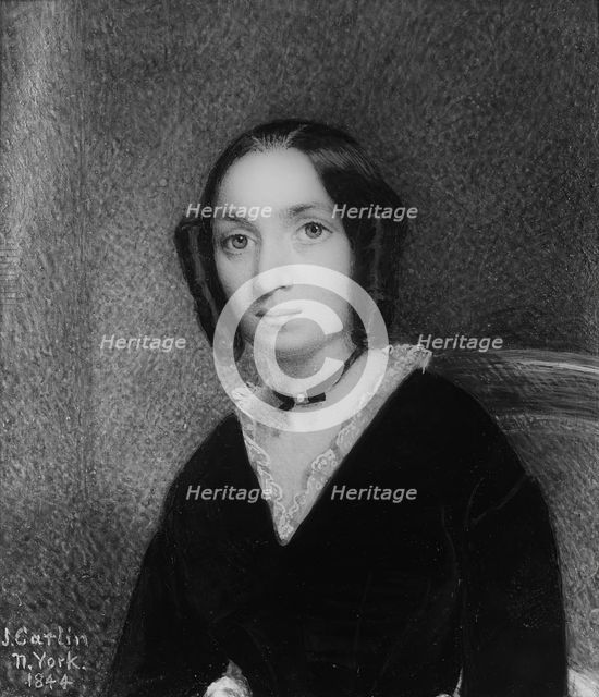 Portrait of a Lady, 1844. Creator: John Carlin.