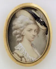 Portrait of a lady, 1846-1891. Creator: Elise Arnberg