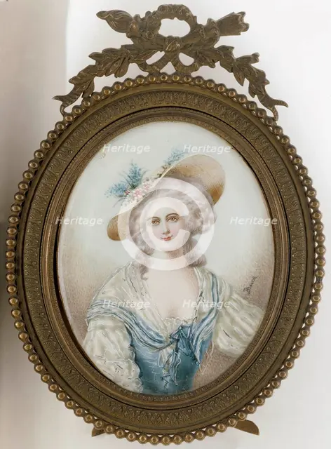 Portrait of a lady, 1850-1869. Creator: Mrs Braine.