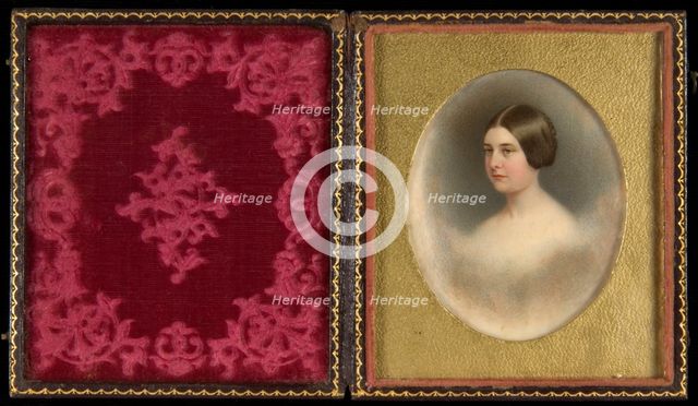 Portrait of a Lady, 1851. Creator: George H. Hite.