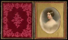 Portrait of a Lady, 1851. Creator: George H. Hite