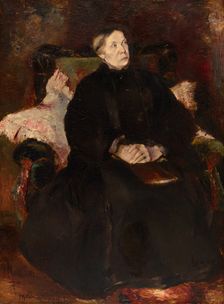 Portrait of a Lady, 1870/79. Creator: Adolphe Monticelli