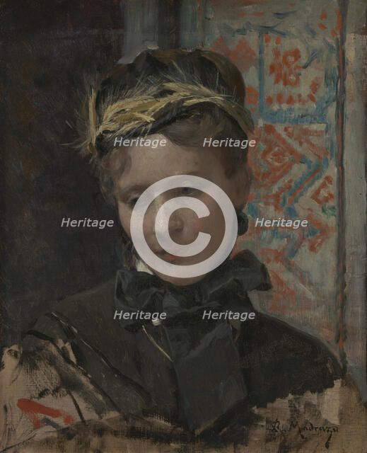 Portrait of a Lady, 1885-1896. Artist: Madrazo y Garreta, Raimundo de (1841-1920)