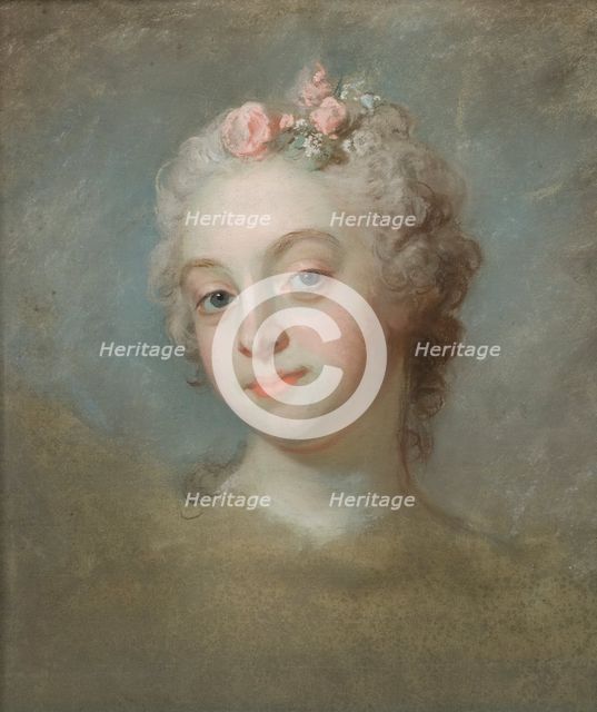 Portrait of a Lady, 18th century. Creator: Gustaf Lundberg.
