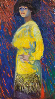 Portrait of a Lady, 1903. Creator: Boccioni; Umberto (1882-1916)