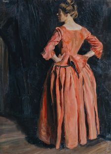 Portrait of a lady, 1911. Creator: Wilhelm Thony