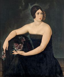 Portrait of a Lady, 1924. Creator: Oppi, Ubaldo (1889-1942)