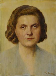 Portrait of a Lady, 1948. Creator: Tom von Dreger