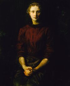 Portrait of a Lady (Mrs. William B. Cabot), 1900-1902. Creator: Abbott Handerson Thayer