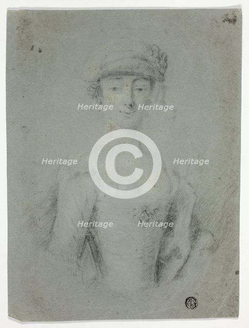 Portrait of a Lady, n.d. Creator: Style of Thomas Worlidge English, 1700-1766.