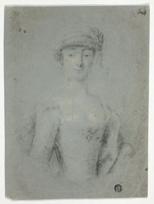 Portrait of a Lady, n.d. Creator: Style of Thomas Worlidge English, 1700-1766