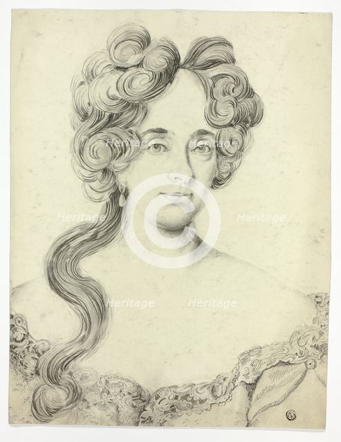 Portrait of a Lady, n.d. Creator: Unknown.