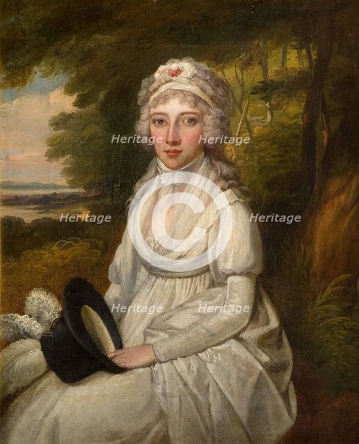 Portrait Of A Lady Of The Osler Family, 1780-1800. Creator: Unknown.