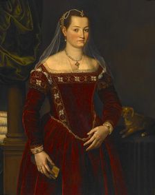 Portrait of a Lady, about 1540-1550. Creator: Agnolo Bronzino