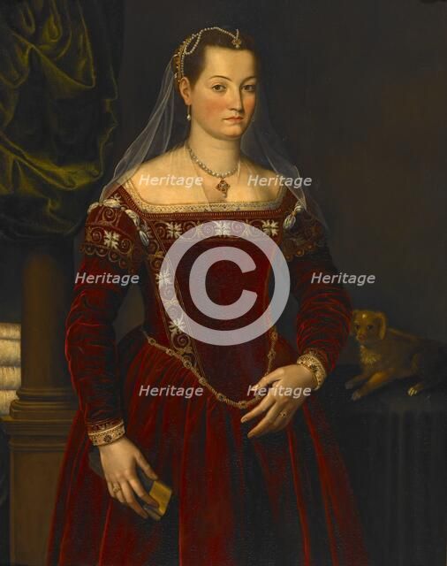 Portrait of a Lady, about 1540-1550. Creator: Agnolo Bronzino.