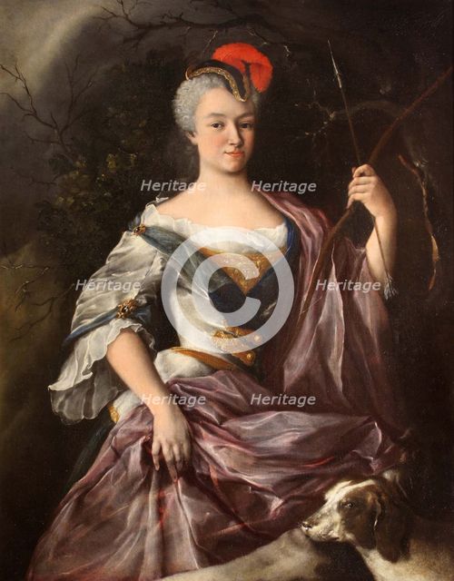 Portrait of a Lady as Diana.
