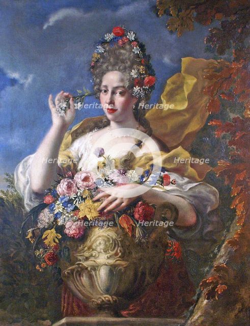 Portrait of a Lady as Flora.