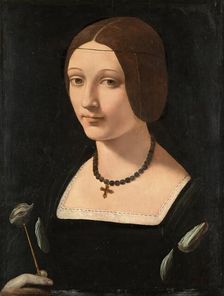 Portrait of a Lady as Saint Lucy, 1509. Creator: Giovanni Antonio Boltraffio