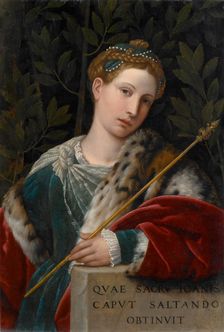 Portrait of a Lady as Salomé, ca 1537