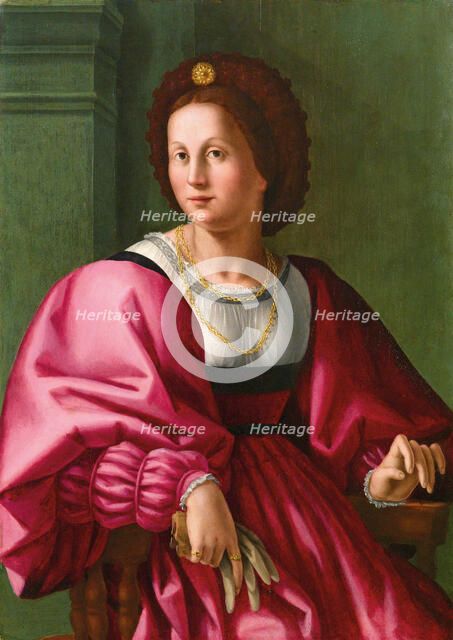 Portrait of a Lady, Between 1534 und 1540. Creator: Foschi, Pier Francesco di Jacopo (1502-1567).