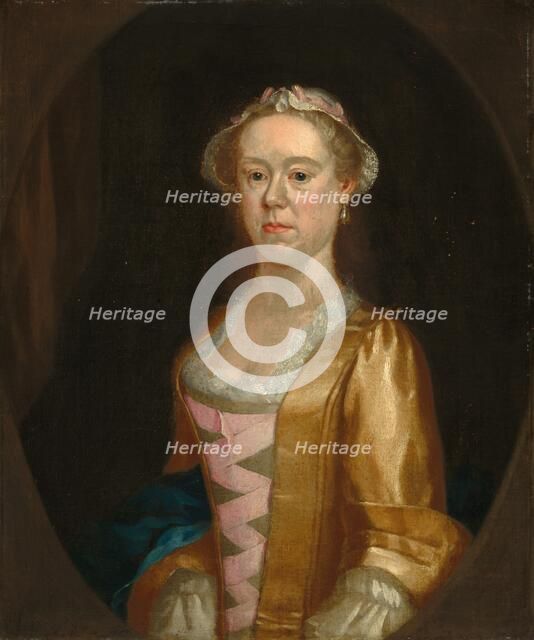 Portrait of a Lady, c. 1730/1750. Creator: Unknown.