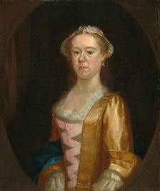 Portrait of a Lady, c. 1730/1750. Creator: Unknown