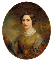 Portrait of a Lady, c. 1855/1860. Creator: Unknown