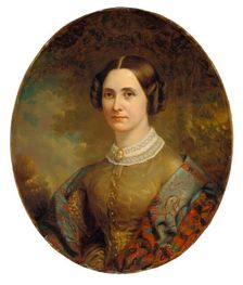 Portrait of a Lady, c. 1855/1860. Creator: Unknown