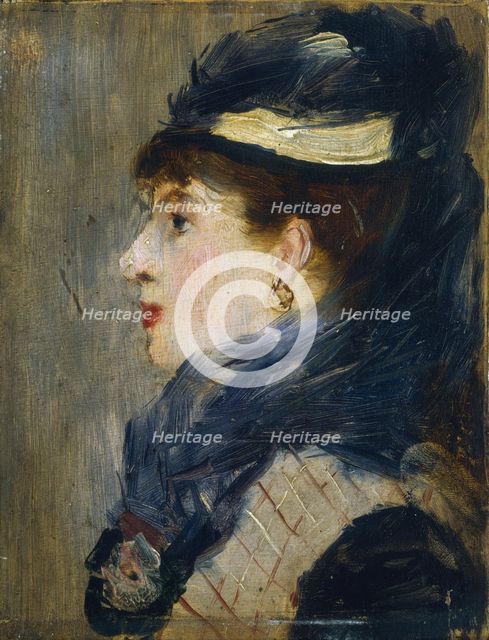 Portrait of a Lady, c. 1879. Creator: Edouard Manet.