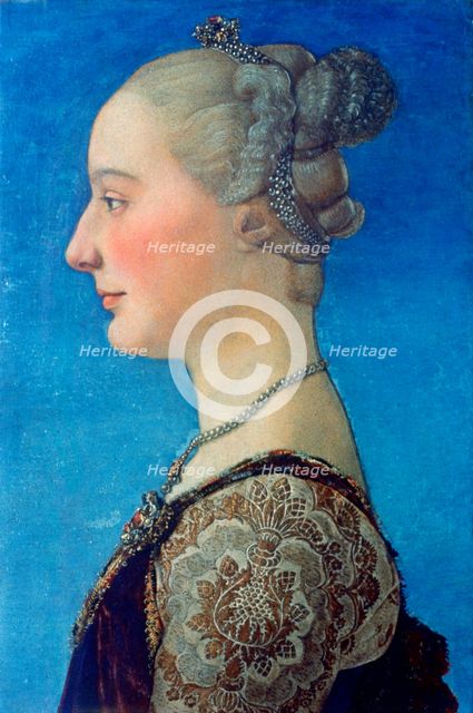 'Portrait of a Lady', c1453-1498. Artist: Antonio del Pollaiuolo