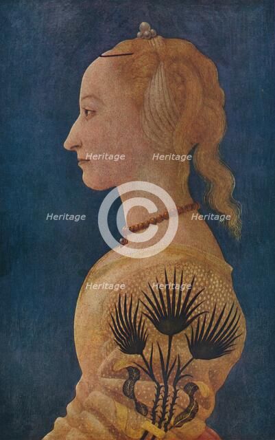 'Portrait of a Lady', c1465. Artist: Alesso Baldovinetti.