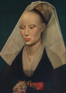 Portrait of a Lady c1460. Artist: Rogier Van der Weyden
