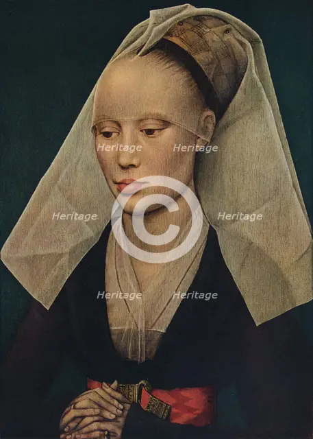 'Portrait of a Lady', c1460. Artist: Rogier Van der Weyden.