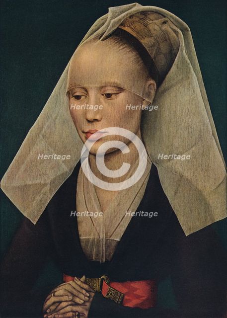 'Portrait of a Lady', c1460. Artist: Rogier Van der Weyden.