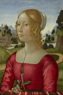 Portrait Of A Lady, c1490. Creator: Domenico Ghirlandaio