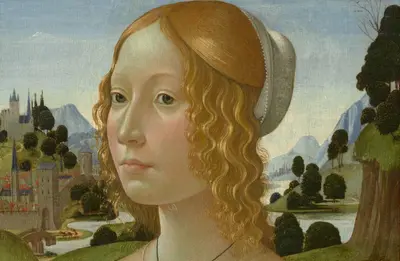 Portrait Of A Lady, c1490. Creator: Domenico Ghirlandaio.