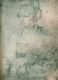 Portrait of a Lady c1500-1520, (1903). Artist: Albrecht Durer