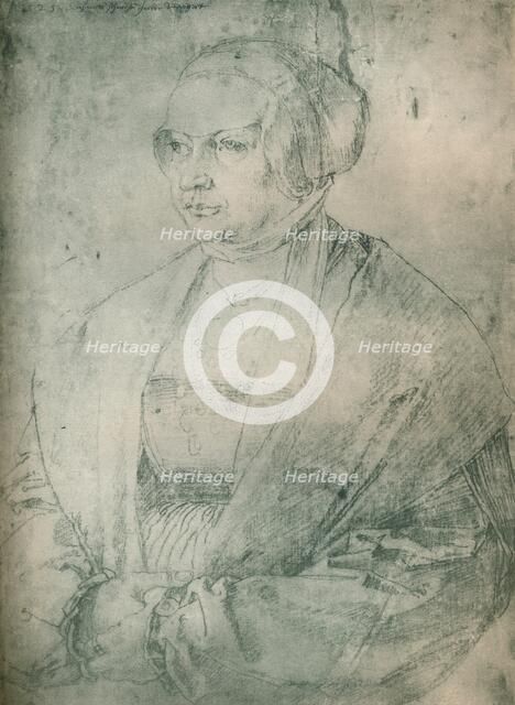 'Portrait of a Lady', c1500-1520, (1903). Artist: Albrecht Durer.