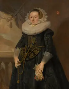 Portrait of a Lady, c1625-1630. Creator: Pieter Soutman