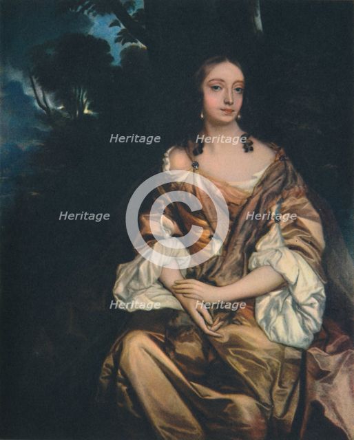 'Portrait of a Lady', c1660, (1948). Creator: Peter Lely.