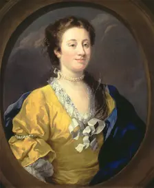 Portrait of a Lady, c1740. Creator: William Hogarth