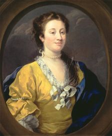 Portrait of a Lady, c1740. Creator: William Hogarth