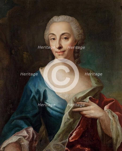 Portrait of a Lady, (c1740s). Creator: Olof Arenius.