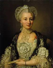 Portrait of a Lady, c1765-1775. Creator: Ulrika Fredrika Pasch