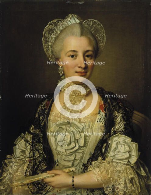 Portrait of a Lady, c1765-1775. Creator: Ulrika Fredrika Pasch.