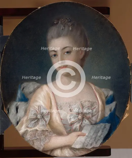 Portrait of a Lady, c1780s. Creator: Jonas Forsslund.