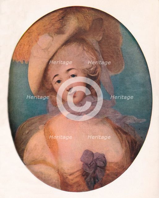 'Portrait of a Lady', c1800 (1912). Artist: Matthew William Peters.