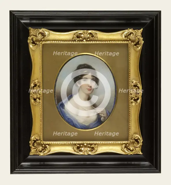 Portrait of a lady, c1815.  Creator: Charles Fraser.